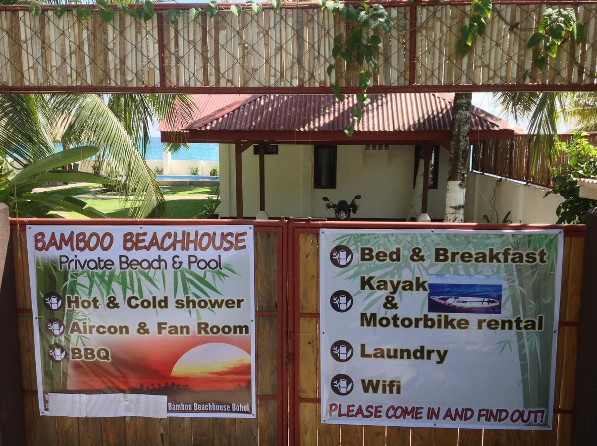 Bamboo Beachhouse Dormitory Garcia Hernandez Luaran gambar